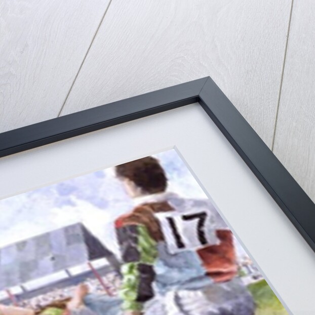 Rugby Match: Harlequins v Wasps, 1992 by Gareth Lloyd Ball