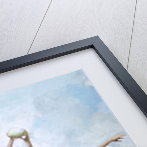 Rugby Match: Llanelli v Swansea, Line Out, 1992 by Gareth Lloyd Ball