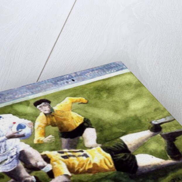 Rugby Match: England v Australia in the World Cup Final, 1991, Will Carling being tackled by Gareth Lloyd Ball