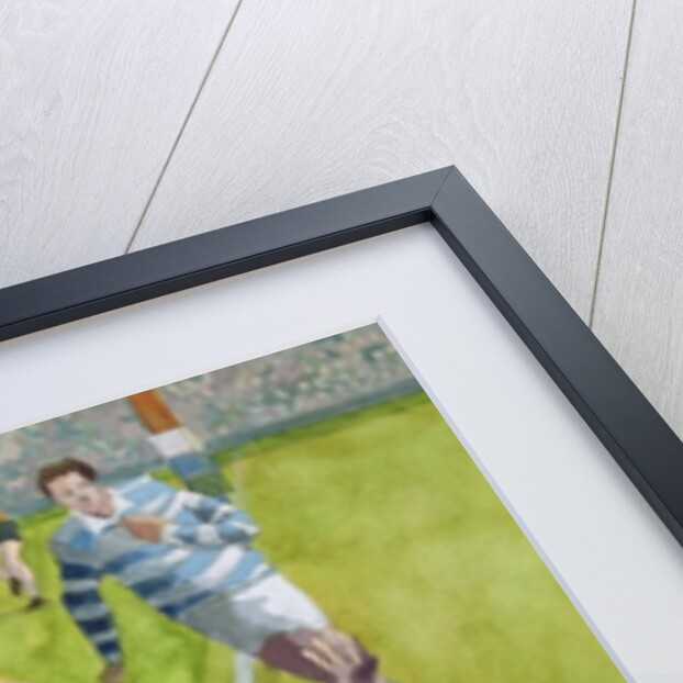 Rugby Match: Australia v Argentina in the World Cup, 1991 by Gareth Lloyd Ball