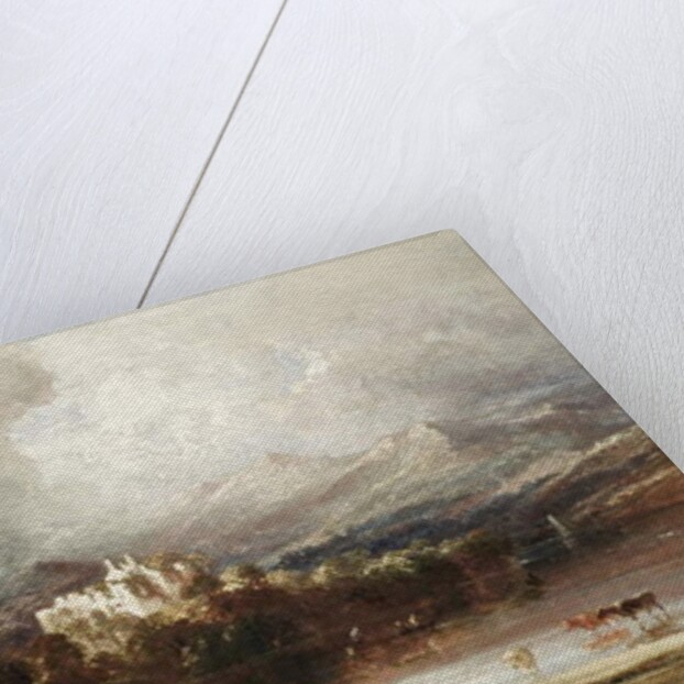 Dunstaffnage Castle, Argyllshire, Scotland by Anthony Vandyke Copley Fielding