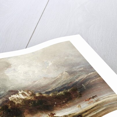 Dunstaffnage Castle, Argyllshire, Scotland by Anthony Vandyke Copley Fielding