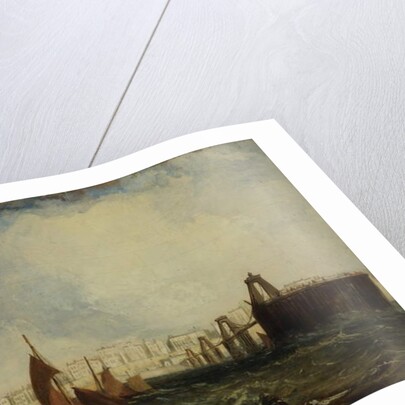 Brighton from the Sea by William Clarkson Stanfield