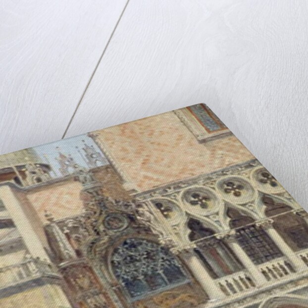 Ducal Palace Door, Venice, Italy, c.1895-1920 by Antonietta Brandeis