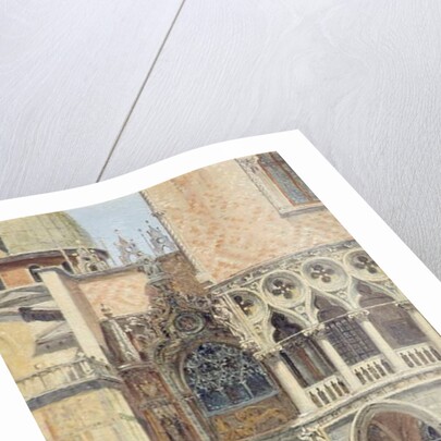 Ducal Palace Door, Venice, Italy, c.1895-1920 by Antonietta Brandeis