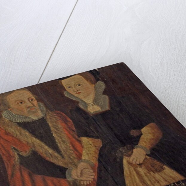 John and Joan Cooke, c.1605 by English School