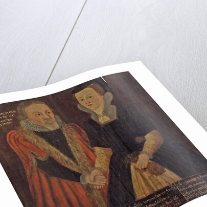 John and Joan Cooke, c.1605 by English School