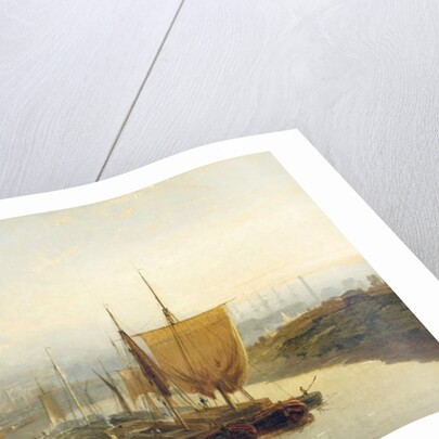 Gloucester Quay, 1858 by Edmund John Niemann