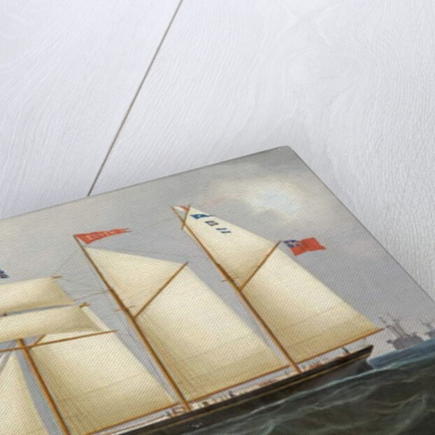 The Schooner 'Edith', 1890-1900 by Thomas Chidgey