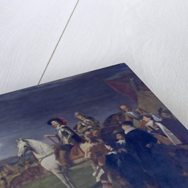 The Siege of Gloucester, 1643, 1860 by Robert Dowling