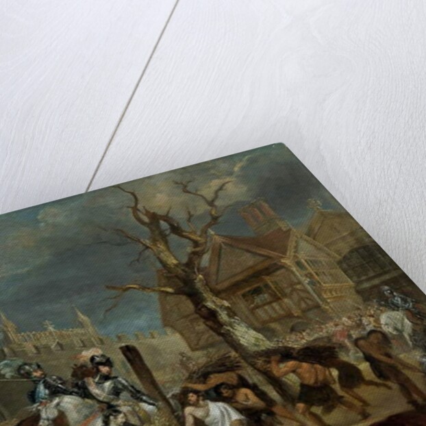 Martyrdom of Bishop Hooper by Michael William Sharp