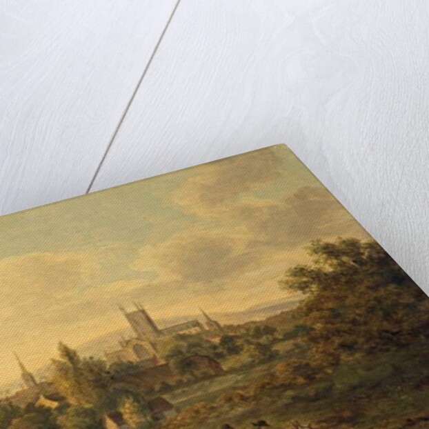 Gloucester from St Mary Magdalen, c.1780 by Julius Caesar Ibbetson