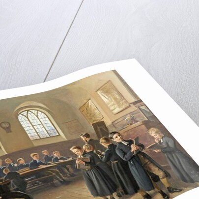 The Blue Coat School Gloucester, 1879-90 by John Kemp