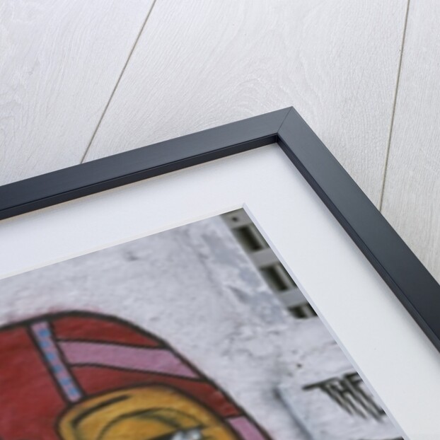 Mural depicting a figure by Anonymous