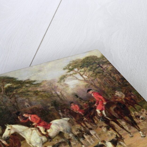 The Meet at the Manor House, 1908 by Heywood Hardy