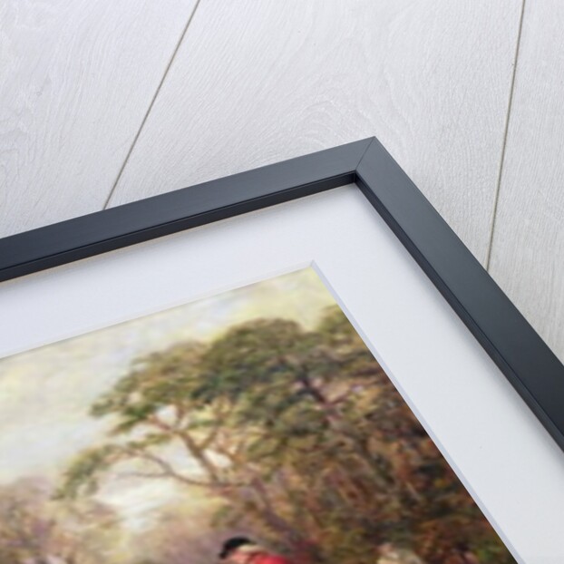 The Meet at the Manor House, 1908 by Heywood Hardy