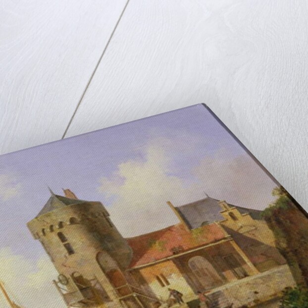 On the Rhine by Cornelius Springer