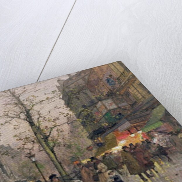 Porte St. Denis, Paris by Eugene Galien-Laloue