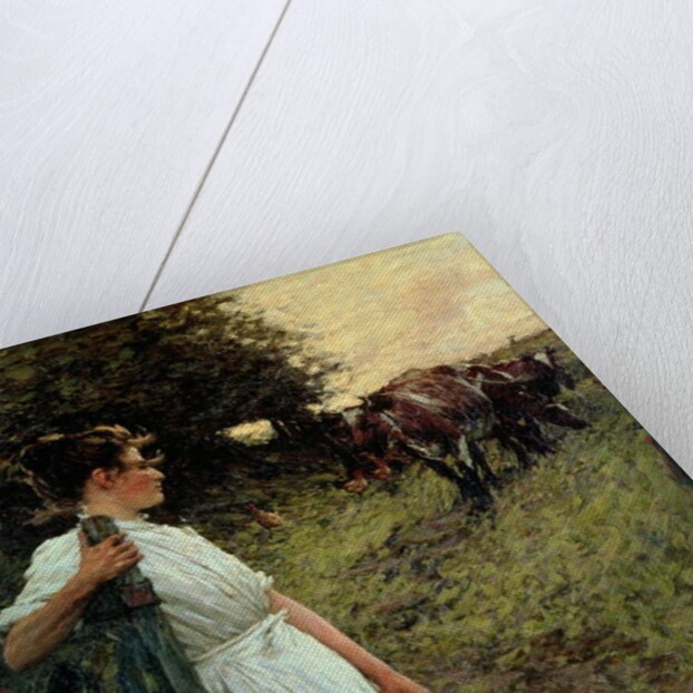 The Farmer's Daughter, 1890s by Henry Herbert La Thangue