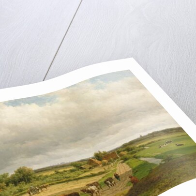 Extensive Dutch Landscape by Willem Vester