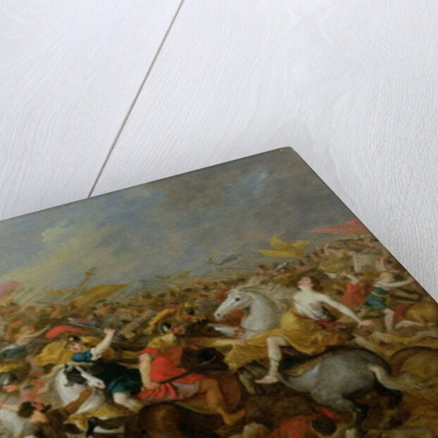 The Battle between the Amazons and the Greeks by Pauwel Casteels