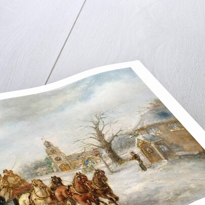 The Uxbridge Coach near Hillingdon by Henry Jones