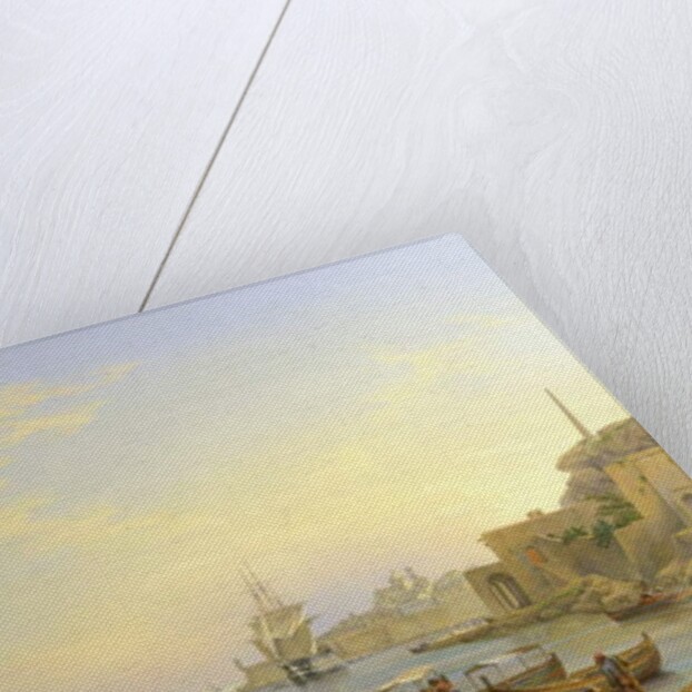 Grand Harbour, Valletta, Malta, 1850 by John or Giovanni Schranz