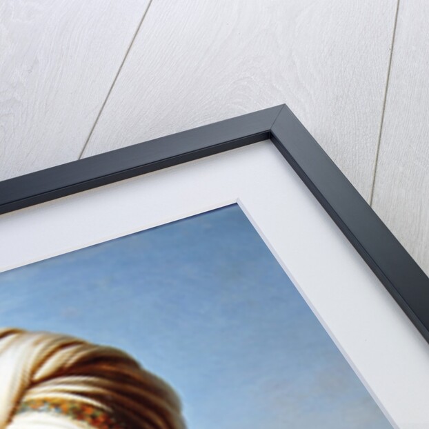 Ottoman turbanned warrior by Francois Henri Alexandre La Fond