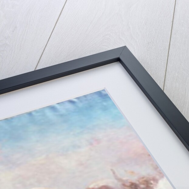 Cossacks in a winter landscape by Anton Baumgartner-Stoiloff