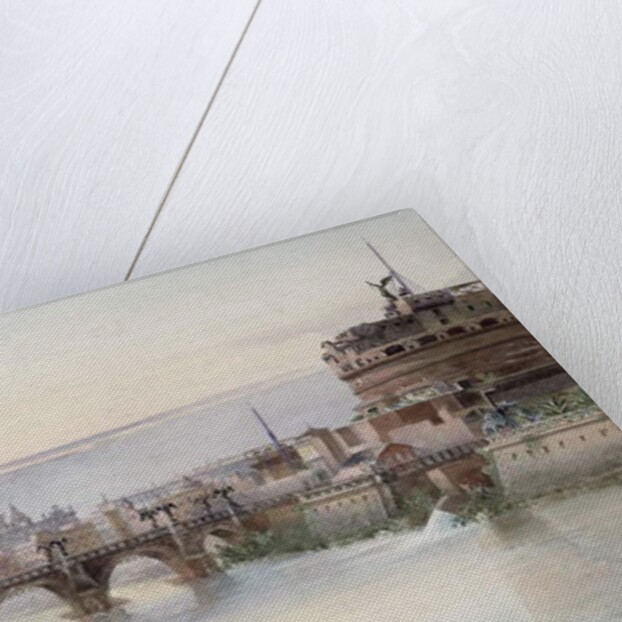 View of Rome, 1860 by I. Martin