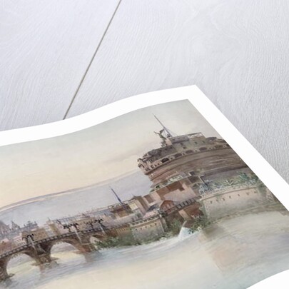 View of Rome, 1860 by I. Martin