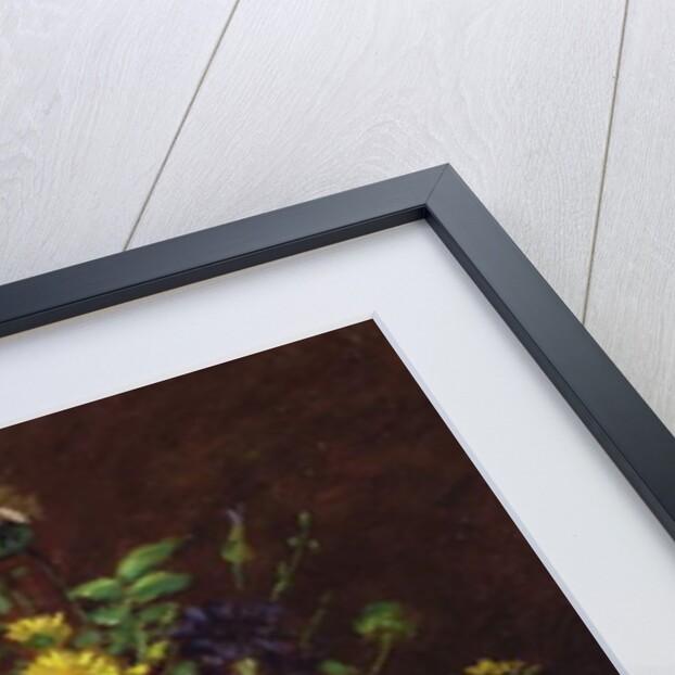 Still life with flowers in a vase, c.1866 by Louise Darru