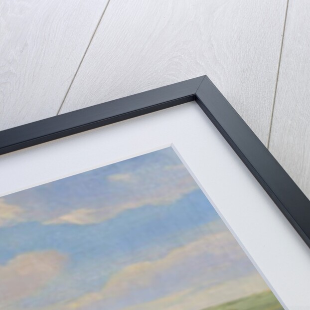 Tawstock Court in Devon, with a view of Barnstable in the distance, c.1740 by English School