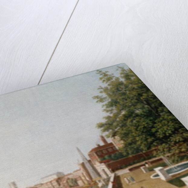 View of the River Thames from the Adelphi Terrace by William James