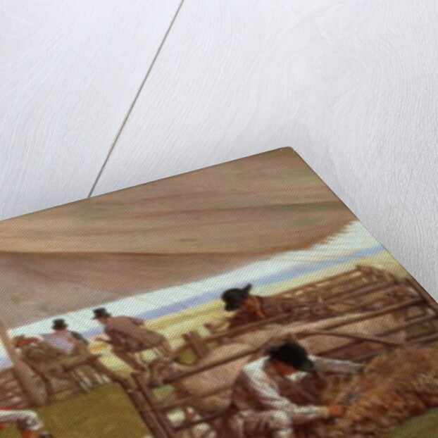 The Sheep Shearing Match, 1875 by Eyre Crowe