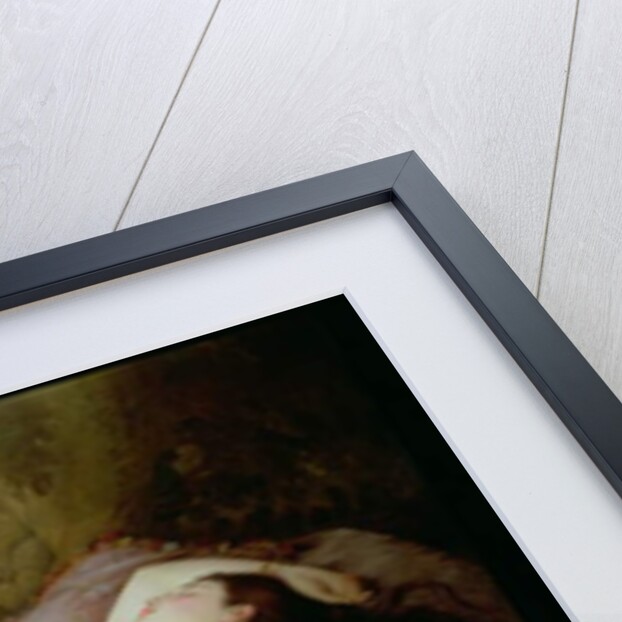 Nude lying on a chaise longue by Gustave-Henri-Eugene Delhumeau