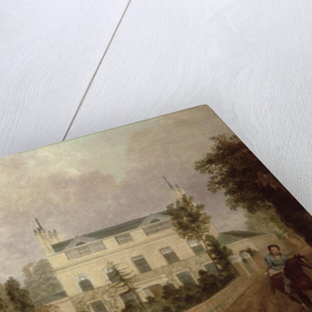 View of a country house, c.1840 by English School