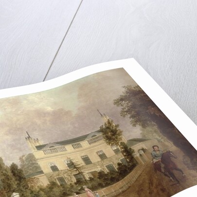 View of a country house, c.1840 by English School