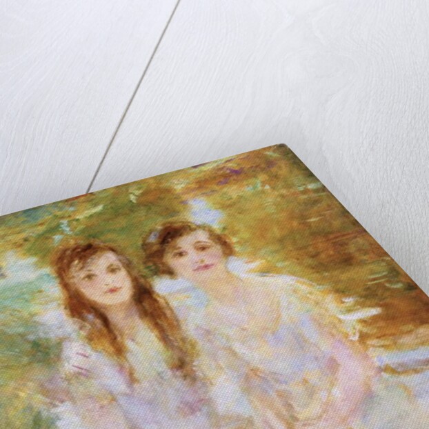Study of two young girls by Ambrose McEvoy