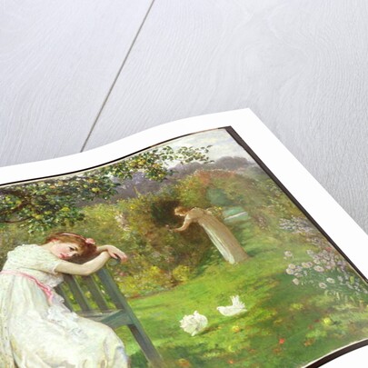 Sunday Afternoon, Ladies in a Garden, c.1890 by English School