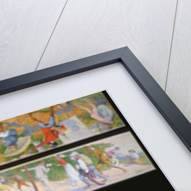 Three humorous scenes, 1918 by Eugene Cadel