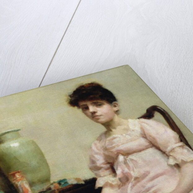 Lady Reading by Fanny Caille