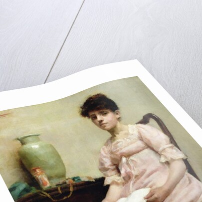 Lady Reading by Fanny Caille