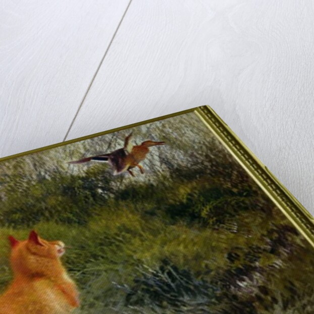 Eluding the Fox, 1912 by Bruno Andreas Liljefors