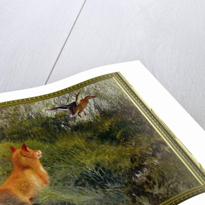 Eluding the Fox, 1912 by Bruno Andreas Liljefors