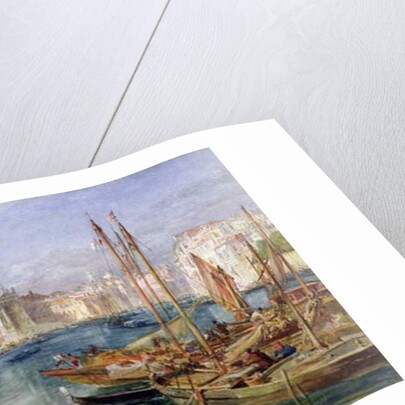 St. Maria della Salute, Venice by Edward Angelo Goodall