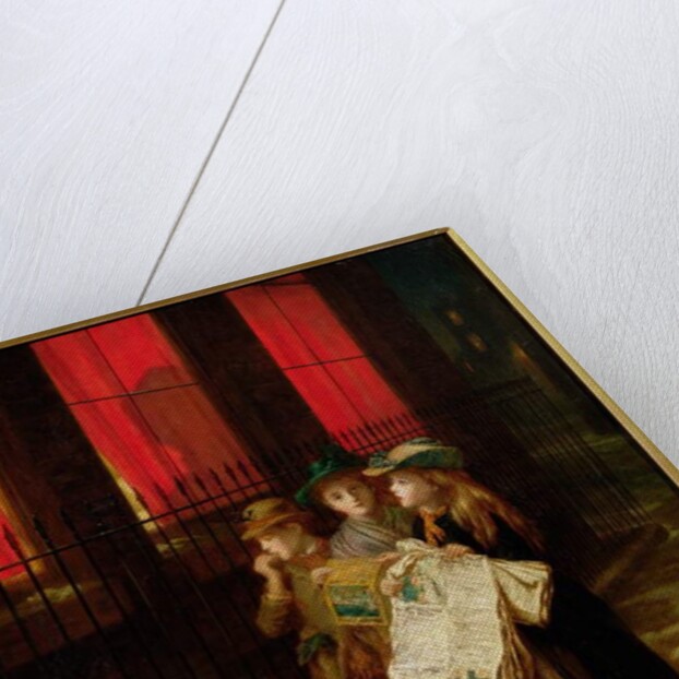 Carol Singers, 1889 by Augustus Edward Mulready