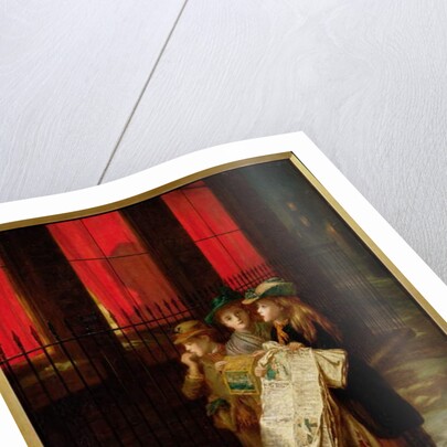 Carol Singers, 1889 by Augustus Edward Mulready