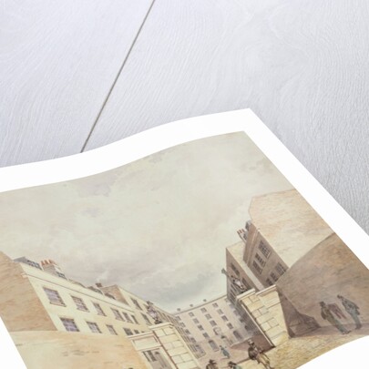 View of the East India Company's warehouses from Cutler Street, 1836 by Frederick Nash