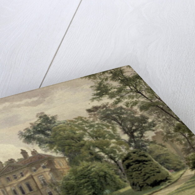 View of the Garden Front at Wandsworth Manor House, St. John's Hill, 1887 by John Crowther